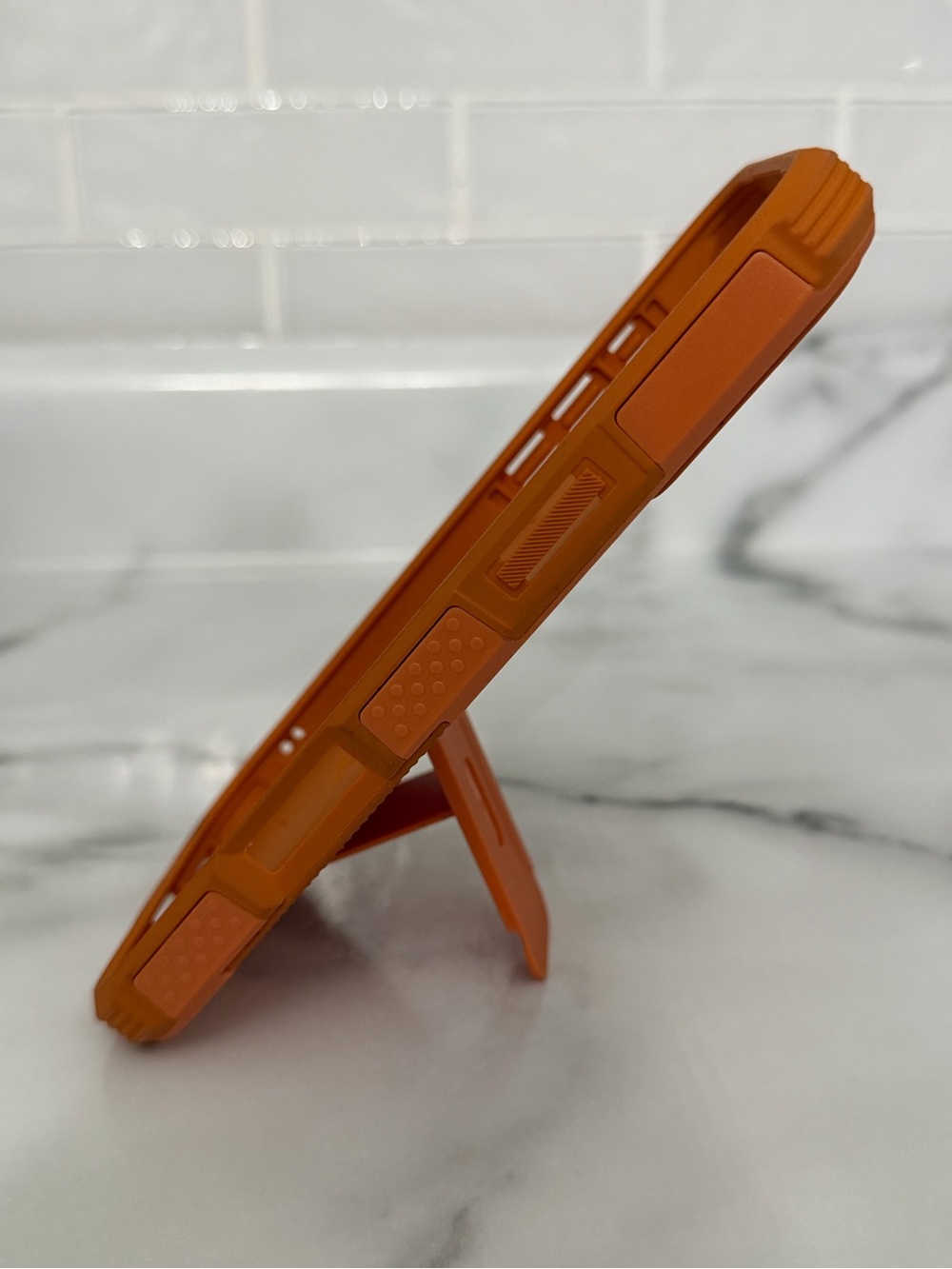 iPhone 17 Pro max Pink and Orange Protective Phone Case Duo - Universal Style - Picture 5 of 8